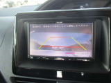 バックモニターも付いていて駐車も安心♪