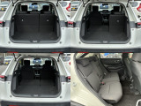後部座席を倒せば大きな荷物も楽々です。