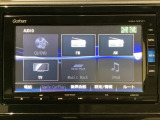ナビゲーションはフルセグTV、インターナビ対応のGathers純正メモリーナビを搭載しています。Bluetoothオーディオ機能がありますので、スマートフォンなどの音楽も再生できます。