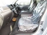 助手席の様子です