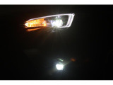 LEDヘッドライトとフォグランプで夜間の視界を確保!