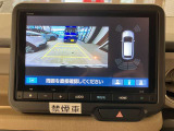 バックカメラももちろんついておりますので駐車時も後方が確認できて安心ですね!