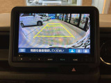 バックカメラももちろんついておりますので駐車時も後方が確認できて安心ですね!