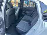 リアシートもゆったりしています