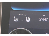 運転席と助手席にシートヒーター・ベンチレーションが付いています。