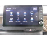 9インチ・ホンダ純正コネクト対応ナビです。フルセグTV、自動地図更新、ミュージックラック、AppleCarPlay、AndroidAuto、Bluetoothオーディオ対応です。