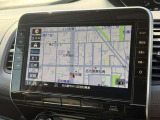 [日産純正ナビ]遠くへのお出かけする際の心強い味方です!細かい所までの詳細地図が出たり、目的地の登録件数が多く便利で快適です。