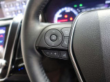 ステアリングスイッチ付きなので、各部の操作がしやすいです!