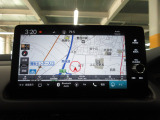 ナビゲーションももちろん装備。多彩な機能で快適ドライブをアシスト。オーディオ機能も充実していますね。