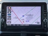日産純正大画面ナビです。フルセグTV・Bluetoothオーディオ等がご使用になれます。