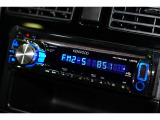 KENWOODカーオーディオ装備。USB対応。