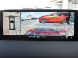 360&deg;ビューモニターを搭載しています。コーナーセンサーと合せてお使いいただくことで、安全、安心にお車の取り回しを行っていただけます。