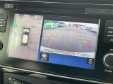 空から車を見たような「アラウンドビューモニター」!車の周りが一目で確認できるので、小さなお子様や障害物があっても安心して乗ることができます♪