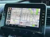 [日産純正ナビ]遠くへのお出かけする際の心強い味方です!細かい所までの詳細地図が出たり、目的地の登録件数が多く便利で快適です。