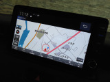 純正ナビが搭載されています。初めての道も安心ですね。Bluetooth接続可能!