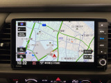 高精細画面で操作がしやすいホンダ純正ナビを装着しています。