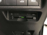 ETC車載器付きです。高速道路の料金所もスムーズに通過できます。