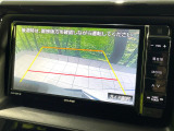 【バックカメラ】駐車時に後方がリアルタイム映像で確認できます。大型商業施設や立体駐車場での駐車時や、夜間のバック時に大活躍!運転スキルに関わらず、今や必須となった装備のひとつです!