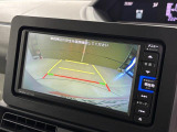駐車時に便利なバックカメラ付き!苦手なバック駐車も自信が持てますね♪
