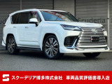 R7年・レクサスLX600・7人乗り・改良後モデル・【オプション】モデリスタエアロ・マークレビンソン・リアエンターテイメント・22インチアルミ・クールボックス ヘッドアップディスプレイ・サンルーフ・禁煙車。