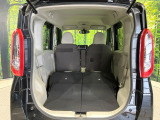 普段のお買い物や通勤、送迎等に十分な荷室スペースを確保しております。セカンドシートを倒すと、大きな荷物の積載も可能です♪