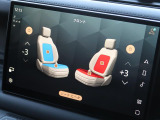 フロントシートヒーター&クーラー『三段階で強弱の調節が可能ですので暑い夏も寒い冬も年中、快適に過ごせます。プレミアムカーならではの装備と言えます♪』