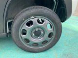 ホイールはデザインスチールホイールです!