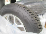 スタッドレスアルミ4本積み込みブリヂストン