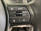 ハンドルにHondaセンシング系のクルーズコントロールやレーンキープアシストなどのスイッチが装備されています。ハンドルから手を離さず安全に操作できます。