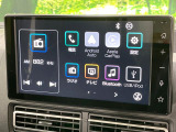 【純正9インチディスプレイオーディオ】お手持ちのスマートフォンとの連携で、ナビや音楽再生など各種アプリを使用可能。スマホに近い感覚でお使いいただけます♪