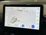 【10.5インチナビ】高級感とインパクトのある大画面ナビを装備。各種オーディオ操作はもちろん、スマホ連携もできる利便性の高いナビです♪