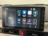 【スマホ連携ディスプレイオーディオ】「Car Play」に対応したアプリを操作可能。電話・地図アプリ・音楽・メッセージ、快適なカーライフを提供します♪
