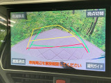 【バックカメラ】駐車時に後方がリアルタイム映像で確認できます。大型商業施設や立体駐車場での駐車時や、夜間のバック時に大活躍!運転スキルに関わらず、今や必須となった装備のひとつです!