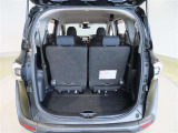 広々としたラゲージスペースを備えています。大きなものや長さのある荷物もしっかりと積み込めます。
