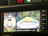 【パノラミックビューモニター】専用のカメラにより、上から見下ろしたような視点で360度クルマの周囲を確認することができます☆死角部分も確認しやすく、狭い場所での切り返しや駐車もスムーズに行えます。