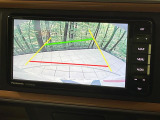 【バックカメラ】駐車時に後方がリアルタイム映像で確認できます。大型商業施設や立体駐車場での駐車時や、夜間のバック時に大活躍!運転スキルに関わらず、今や必須となった装備のひとつです!