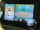 【全方位モニター用カメラ】専用のカメラにより、上から見下ろしたような視点で360度クルマの周囲を確認することができます☆死角部分も確認しやすく、狭い場所での切り返しや駐車もスムーズに行えます。
