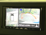 【マルチアラウンドモニター】専用のカメラにより、上から見下ろしたような視点で360度クルマの周囲を確認することができます☆死角部分も確認しやすく、狭い場所での切り返しや駐車もスムーズに行えます。