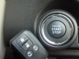 EGの始動も停止も一押しのキーレスプッシュスタート☆