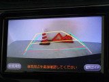 バックガイドモニターを装備しています、車庫入れもラクラクです。