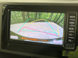 【バックカメラ】駐車時に後方がリアルタイム映像で確認できます。大型商業施設や立体駐車場での駐車時や、夜間のバック時に大活躍!運転スキルに関わらず、今や必須となった装備のひとつです!