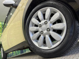 【純正14インチアルミホイール】外観にマッチした純正アルミホイールを装着しております。各種社外アルミホイールや、スタッドレスタイヤも取扱いしております。是非ご相談ください♪
