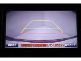 バックカメラで後方確認もバッチリ!