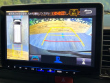 【パノラミックビューモニター】専用のカメラにより、上から見下ろしたような視点で360度クルマの周囲を確認することができます☆死角部分も確認しやすく、狭い場所での切り返しや駐車もスムーズに行えます。