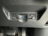 ETC車載器付きです。高速道路の料金所もスムーズに通過できます。