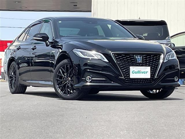 クラウン ハイブリッド 2.5 S Four Cパッケージ 4WD 4WD 本革シート