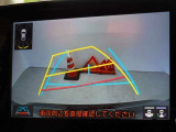 バックガイドモニターを装備しています、車庫入れもラクラクです。