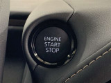 エンジンの始動も停止もスイッチひとつ。