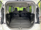 普段のお買い物や通勤、送迎等に十分な荷室スペースを確保しております。セカンドシートを倒すと、大きな荷物の積載も可能です♪