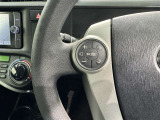 ステアリングスイッチ装備!運転しながら手元でオーディオの操作などができます。
